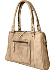 Never Mind Nmbg128A Tote Vintage Handmade Genuine Cowhide Leather Women Bag Western Handbag Purse