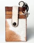 American Darling ADCCZ101 Card-Holder Hair-On Genuine Leather Women Bag Western Handbag Purse