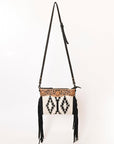American Darling Cross Body Hand Tooled Saddle Blanket Genuine Leather Women Bag Western Handbag Purse