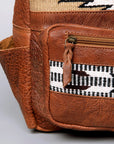 American Darling Saddle Blanket Genuine Leather Women Bag Western Handbag Purse