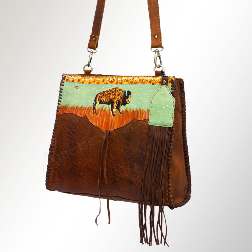 American Darling Tote Genuine Leather women bag western handbag purse