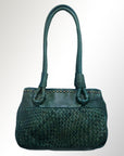 Never Mind Nmbgm102C Tote Vintage Handmade Genuine Cowhide Leather Women Bag Western Handbag Purse