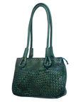 Never Mind Nmbgm102C Tote Vintage Handmade Genuine Cowhide Leather Women Bag Western Handbag Purse