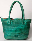 Never Mind Nmbgm104C Tote Vintage Handmade Genuine Cowhide Leather Women Bag Western Handbag Purse