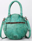 Never Mind Nmbgm112A Tote Vintage Handmade Genuine Cowhide Leather Women Bag Western Handbag Purse
