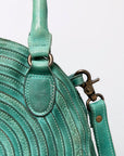 Never Mind Nmbgm112A Tote Vintage Handmade Genuine Cowhide Leather Women Bag Western Handbag Purse