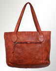 Never Mind Nmbgm103D Tote Vintage Handmade Genuine Cowhide Leather Women Bag Western Handbag Purse