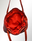 Never Mind Nmbgm103D Tote Vintage Handmade Genuine Cowhide Leather Women Bag Western Handbag Purse