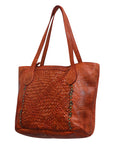 Never Mind Nmbgm103D Tote Vintage Handmade Genuine Cowhide Leather Women Bag Western Handbag Purse