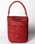 Never Mind Nmbgm105B Tote Vintage Handmade Genuine Cowhide Leather Women Bag Western Handbag Purse
