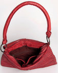 Never Mind Nmbgm105B Tote Vintage Handmade Genuine Cowhide Leather Women Bag Western Handbag Purse