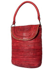 Never Mind Nmbgm105B Tote Vintage Handmade Genuine Cowhide Leather Women Bag Western Handbag Purse