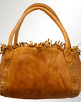 Never Mind Nmbgm110E Tote Vintage Handmade Genuine Cowhide Leather Women Bag Western Handbag Purse