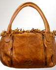 Never Mind Nmbgm110E Tote Vintage Handmade Genuine Cowhide Leather Women Bag Western Handbag Purse