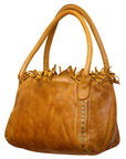 Never Mind Nmbgm110E Tote Vintage Handmade Genuine Cowhide Leather Women Bag Western Handbag Purse