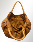 Never Mind Nmbgm101D Tote Vintage Handmade Genuine Cowhide Leather Women Bag Western Handbag Purse