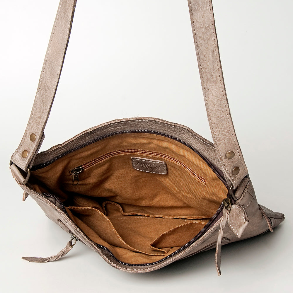 Never Mind Nmbg110E Cross Body I Vintage Handmade Genuine Cowhide Leather Women Bag Western Handbag Purse