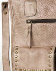Never Mind Nmbg111A Tote Vintage Handmade Genuine Cowhide Leather Women Bag Western Handbag Purse