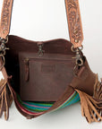 American Darling Large Crossbody Saddle Blanket Genuine Leather Western Women Bag Handbag Purse | Western Crossbody Bag | Travel Crossbody Bags | College Crossbody Bag | Casual Crossbody Bag