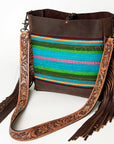 American Darling Large Crossbody Saddle Blanket Genuine Leather Western Women Bag Handbag Purse | Western Crossbody Bag | Travel Crossbody Bags | College Crossbody Bag | Casual Crossbody Bag