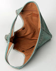 Never Mind Nmbg112D Tote Vintage Handmade Genuine Cowhide Leather Women Bag Western Handbag Purse