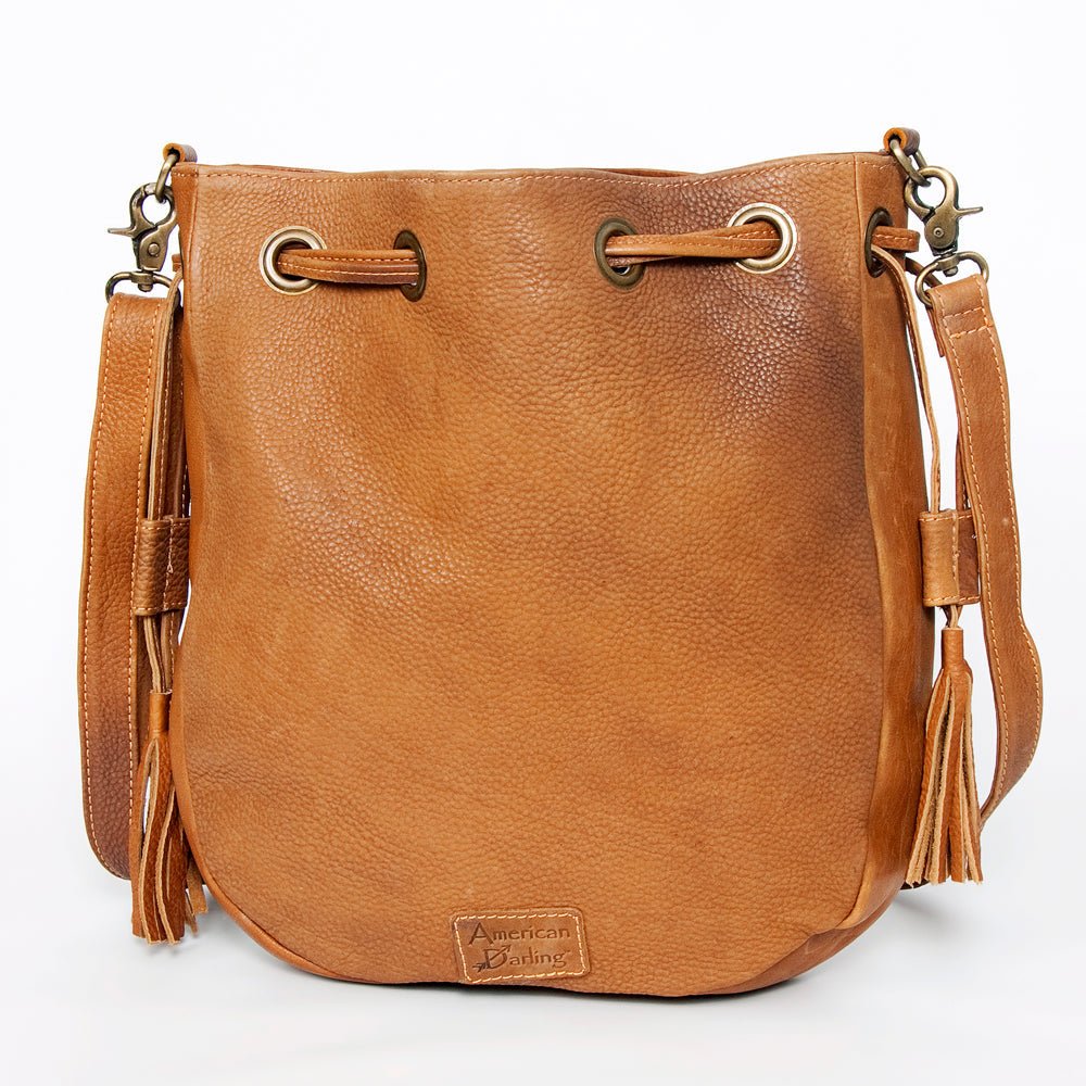 American Darling Cross Body Hand Tooled Genuine Leather women bag western handbag purse
