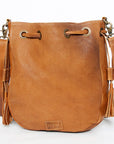American Darling Cross Body Hand Tooled Genuine Leather women bag western handbag purse