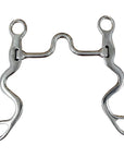 BAR H EQUINE  Western Horse 5 In Mouth Cavalry Shank Ported With Stainless Steel Bit