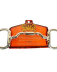 Five Inch Mouth Snaffle Bit With Stainless Steel Eggbutt