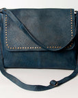 Never Mind Nmbgz118B Cross Body I Vintage Handmade Genuine Cowhide Leather Women Bag Western Handbag Purse