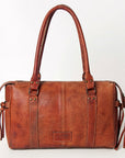 Never Mind Nmbgz113C Tote Vintage Handmade Genuine Cowhide Leather Women Bag Western Handbag Purse