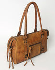 Never Mind Nmbgz113E Tote Vintage Handmade Genuine Cowhide Leather Women Bag Western Handbag Purse