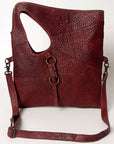 Never Mind Nmbgz117A Clutch Vintage Handmade Genuine Cowhide Leather Women Bag Western Handbag Purse