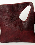 Never Mind Nmbgz117A Clutch Vintage Handmade Genuine Cowhide Leather Women Bag Western Handbag Purse