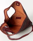 Never Mind Nmbgz117A Clutch Vintage Handmade Genuine Cowhide Leather Women Bag Western Handbag Purse