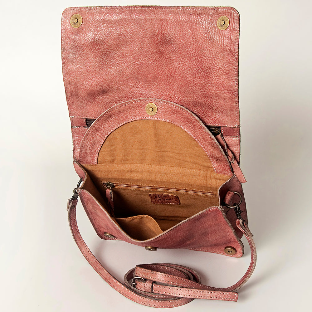 Never Mind Nmbg122A Cross Body I Vintage Handmade Genuine Cowhide Leather Women Bag Western Handbag Purse