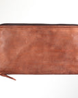 Never Mind Nmbgm106B Wallet Vintage Handmade Genuine Cowhide Leather Women Bag Western Handbag Purse