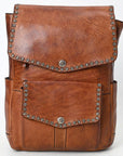 Spaghetti Western Swc139Cg Tote Vintage Handmade Drum Dyed Genuine European Cowhide Leather Women Bag Western Handbag Purse