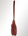 Spaghetti Western Swc140Cg Hobo Vintage Handmade Drum Dyed Genuine European Cowhide Leather Women Bag Western Handbag Purse