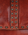 Spaghetti Western Swc145Acg Backpack Vintage Handmade Drum Dyed Genuine European Cowhide Leather Women Bag Western Handbag Purse