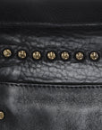 Spaghetti Western Swc170Blk Cross Body I Vintage Handmade Drum Dyed Genuine European Cowhide Leather Women Bag Western Handbag Purse