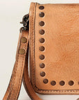 Never Mind Nmbg129A Wallet Vintage Handmade Genuine Cowhide Leather Women Bag Western Handbag Purse