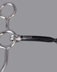 Bar H Equine Junior Cow Gag Bit with Snaffle Mouth