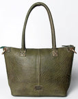 Timeless Handmade Authentic Cowhide Leather Tote Bag For Women With Western Flair