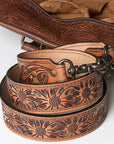 American Darling Briefcase Hand Tooled Saddle Blanket Genuine Leather women bag western handbag purse