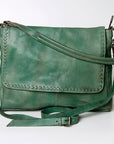 Never Mind Nmbg135E Cross Body I Vintage Handmade Genuine Cowhide Leather Women Bag Western Handbag Purse