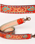 American Darling ADSTF159A Hand Tooled Genuine Leather Crossbody Handle Strap For Bags