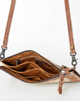 American Darling Wallet for Women, Hand Tooled Floral Leather, Vegetable-Tanned Full Grain Western Clutch with YKK Zipper