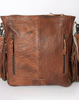American Darling Hand Tooled Genuine Leather Women Bag Western Handbag Purse