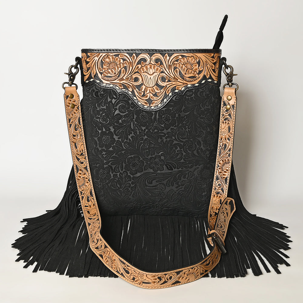 ADBGS192DM1D American Darling Hand Tooled Genuine Leather Women Bag Western Handbag Purse